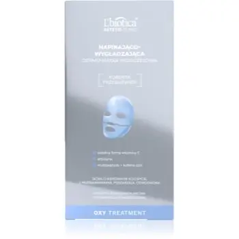 L’biotica Estetic Clinic Oxy Treatment mască intensă cu hidrogel pentru fermitatea pielii