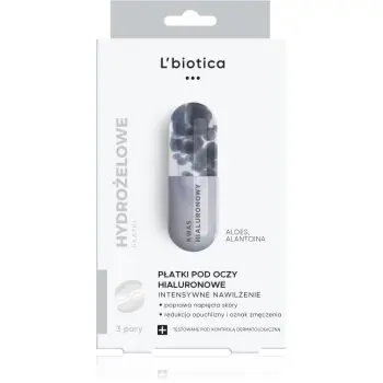 L’biotica Eye Patches Hyaluronic masca pentru hidratare intensa zona ochilor