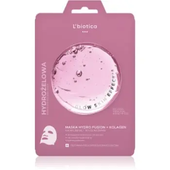 L’biotica PGA Hydro Fusion + Collagen mască intensă cu hidrogel cu efect de netezire