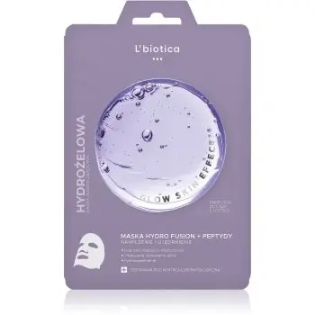L’biotica PGA Hydro Fusion + Peptides mască intensă cu hidrogel pentru uniformizarea nuantei tenului