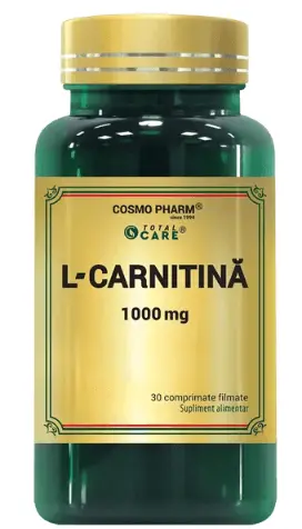 L - carnitina 1000mg 30 compr.film. Cosmo Pharm