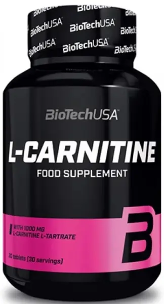 L-Carnitine 1000, 30 tablete, BioTech USA