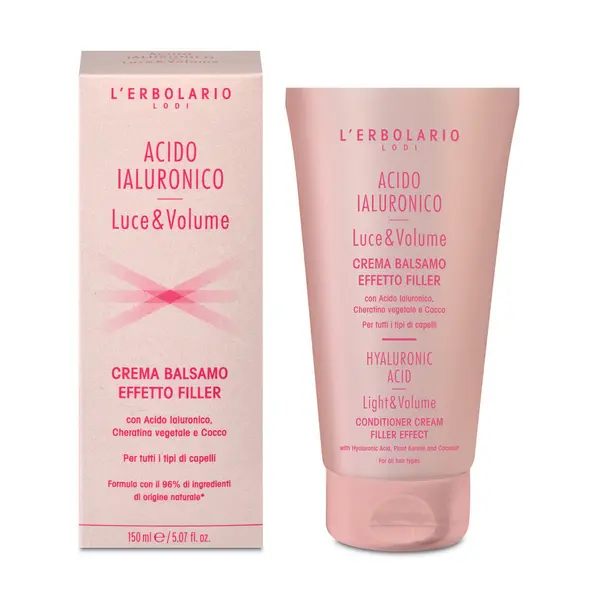 L'Erbolario Balsam de par cu acid hialuronic, 150ml