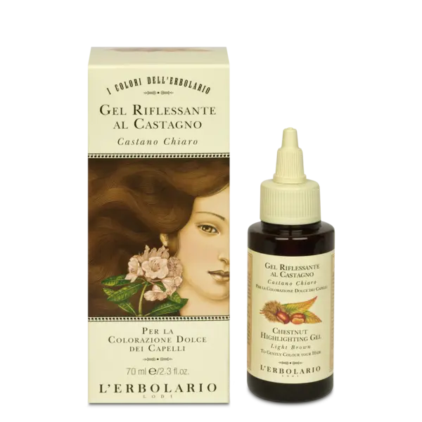L'Erbolario Chestnut Gel pentru colorarea parului saten, 70ml