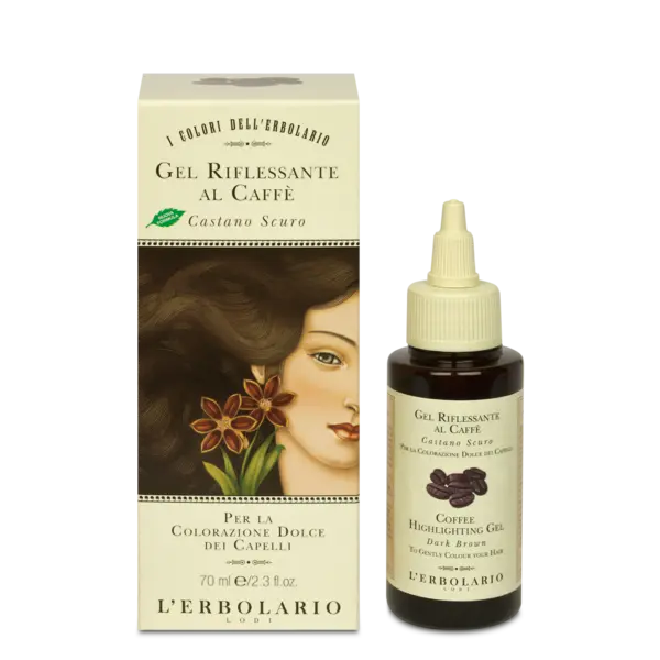 L'Erbolario Coffee Gel pentru colorarea parului Castaniu, 70ml