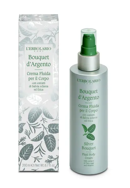 L'Erbolario Crema de corp fluida Silver Bouqete, 200ml