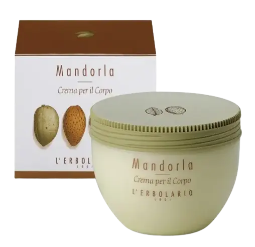 L'Erbolario Crema de corp parfumata Almond, 300ml