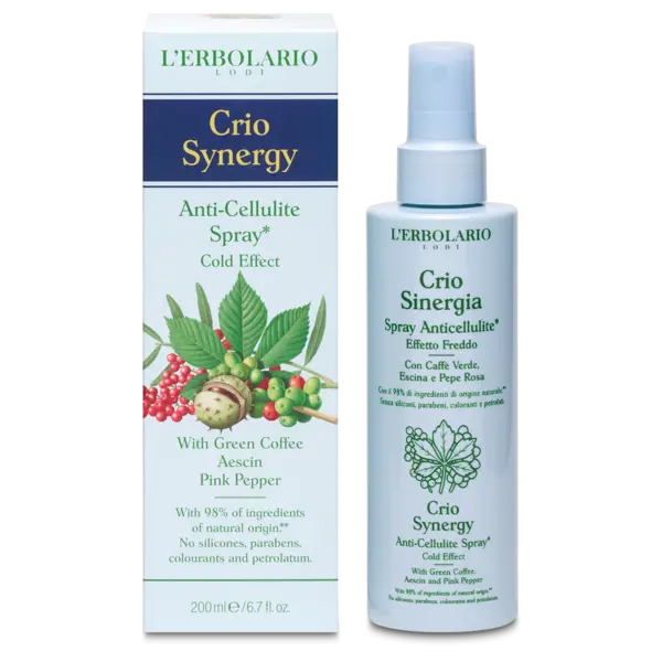 L'Erbolario Spray anti-celulita cu efect racoritor Crio Synergy, 200ml