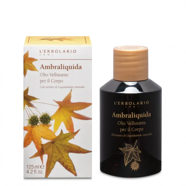 L'Erbolario Ulei de corp Ambraliquida, 125ml
