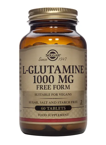 L-Glutamina, 60 tablete, Solgar