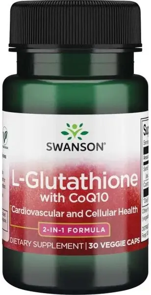 L-Glutathione with CoQ10, 30 capsule, Swanson