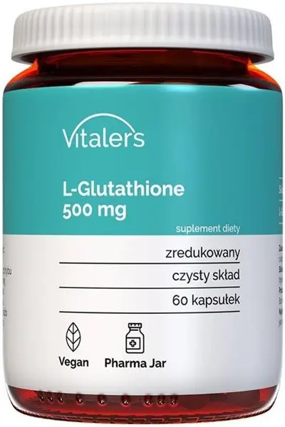 L-Glutation, 500 mg, 60 capsule, Vitaler's