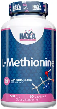 L-Methionine, 500 mg, 60 capsule, Haya Labs