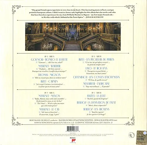 L'Opera - Vinyl | Jonas Kaufmann