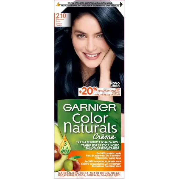 L'Oréal COLOR NAT 2.10 NOIR BLEU Volum 1 bucata