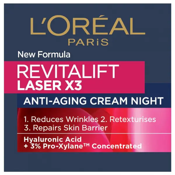 L'Oréal DERMO REVITALIFT LASER Cream de noapte 50ml Volum 50 ml