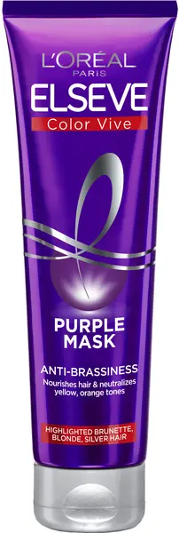 L'Oréal Elseve Mască de păr Color Vive Purple, 150 ml