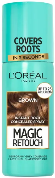 L'Oréal Magic Retouch Spray de păr, 3 Light Brown, 75 ml
