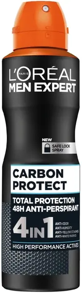 L'Oréal Men Expert Deodorant spray Carbon Protect, 150 ml