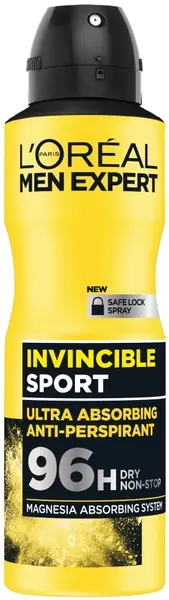 L'Oréal Men Expert Spray deodorant Invincible Sport, 150 ml