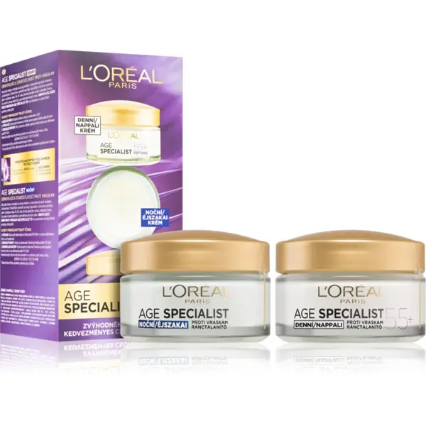 L’Oréal Paris Age Specialist 55+ crema de zi si de noapte antirid