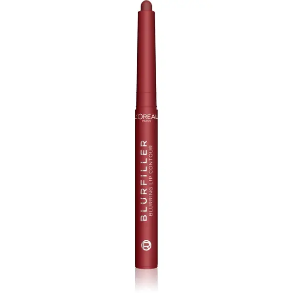 L’Oréal Paris Blurfiller Lip Contour dermatograf cremos pentru buze culoare 530 Bordeau Bisou 1 g