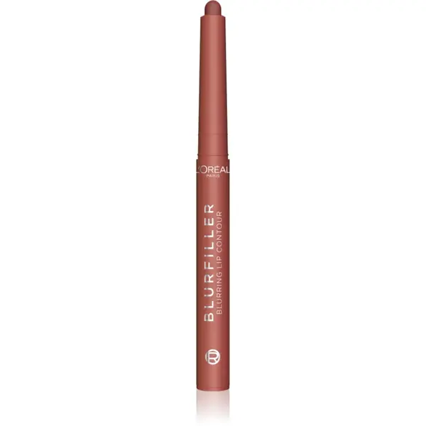 L’Oréal Paris Blurfiller Lip Contour dermatograf cremos pentru buze culoare 535 Brown Caramel 1 g