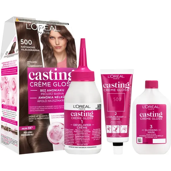 L’Oréal Paris Casting Creme Gloss culoare par culoare 500 Maroon 1 buc