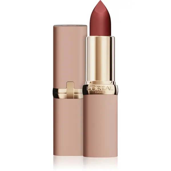 L’Oréal Paris Color Riche Matin Balm ruj de buze catifelant cu efect matifiant culoare 545 Nude Nonchalant 4.3 g