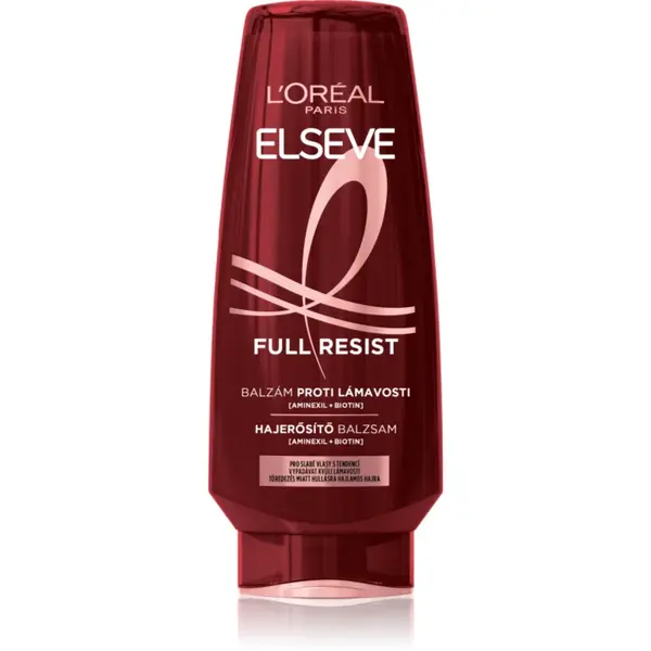 L’Oréal Paris Elseve Full Resist Aminexil balsam fortifiant pentru părul slab cu tendință de cădere 300 ml