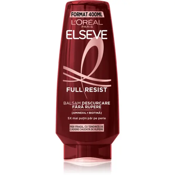 L’Oréal Paris Elseve Full Resist Aminexil balsam fortifiant pentru părul slab cu tendință de cădere 400 ml