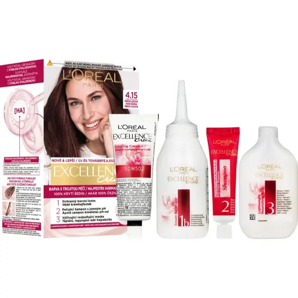L’Oréal Paris Excellence Creme culoare par culoare 4.15 1 buc