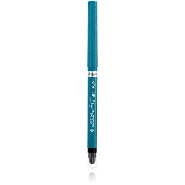 L’Oréal Paris Infaillible Grip 36h Gel Automatic Liner gel pentru linia ochilor cu aplicator culoare 07 Turquoise Faux Fur 0.4 g