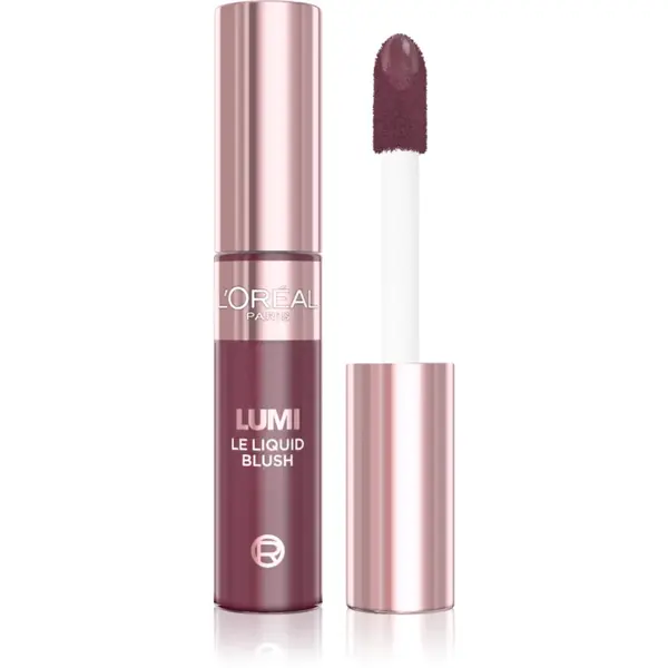 L’Oréal Paris Lumi Le Liquid Blush fard de obraz lichid culoare 645 Cool Berry 11 ml