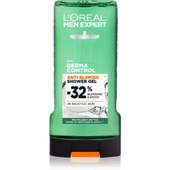 L’Oréal Paris Men Expert Derma Control gel de duș impotriva acneei