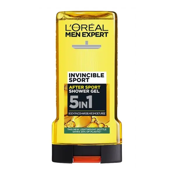 L'Oreal Paris Men Expert Invincible Sport Gel de duș pentru bărbați Volum 300 ml
