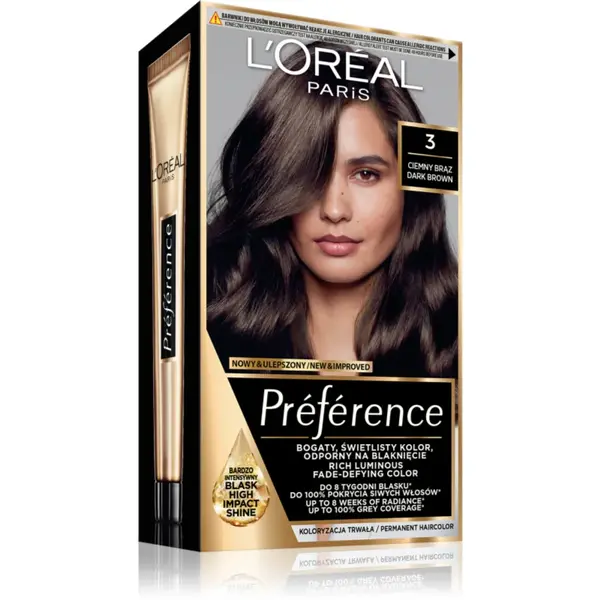 L’Oréal Paris Préférence culoare par culoare 3 Brasilia 1 buc