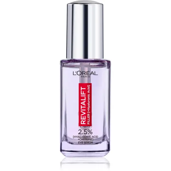 L’Oréal Paris Revitalift Filler ser pentru ochi, cu efect de iluminare cu acid hialuronic 20 ml