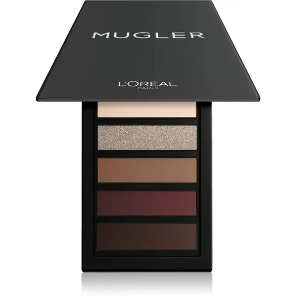 L’Oréal Paris x Mugler paletă cu farduri de ochi culoare Nude 8 g