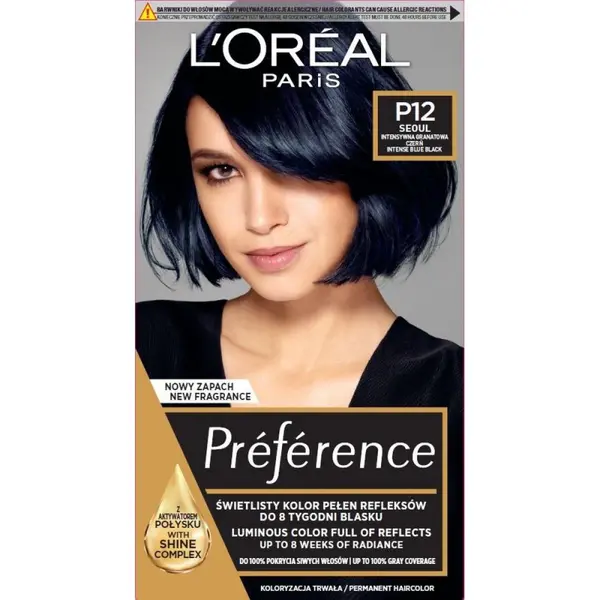 L'Oréal PREFERENCE P12 Pure Blue Volum 1 bucata