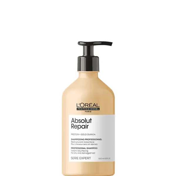 L’Oréal Professionnel Absolut Repair Shampoo For Dry and Damaged Hair - 500ml