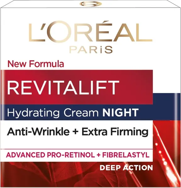 L'Oréal Revitalift Crema de față de noapte, 50 ml