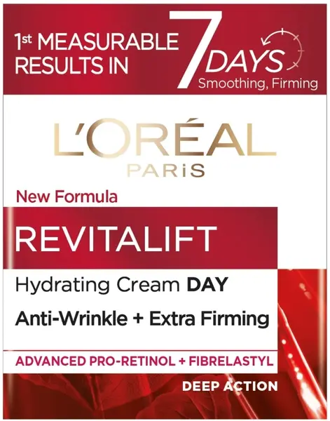 L'Oréal Revitalift Crema de față de zi, 50 ml
