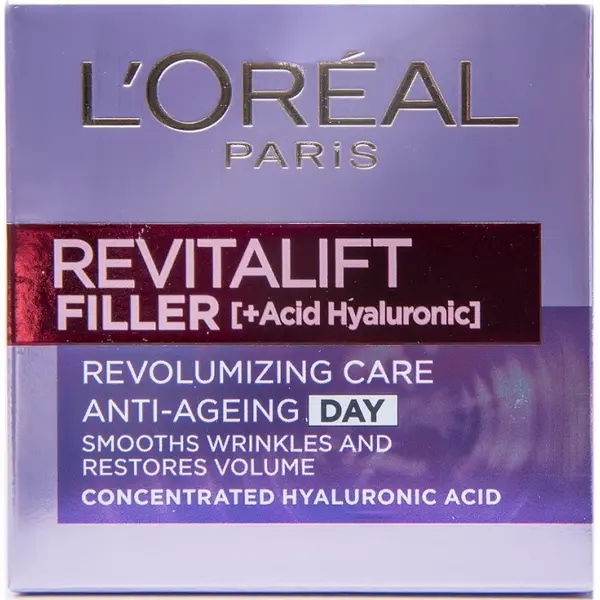 L'Oréal Revitalift Filler Crema de față de zi, 50 ml