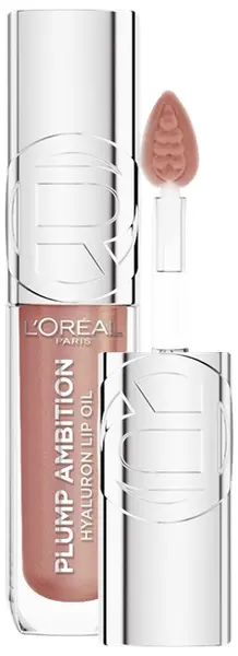 L'Oréal Ulei de buze Plump Ambition, 650 Nude Macaron, 5 ml