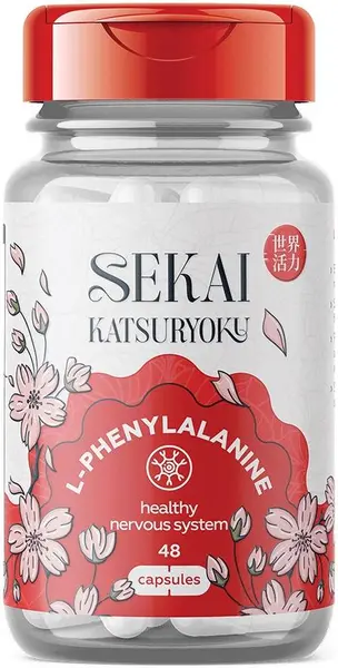 L-Phenylalanine, 48 capsule, Sekai Katsuryoku