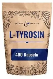 L-Tirozină, 500 mg, 400 capsuleSports & Health Solutions