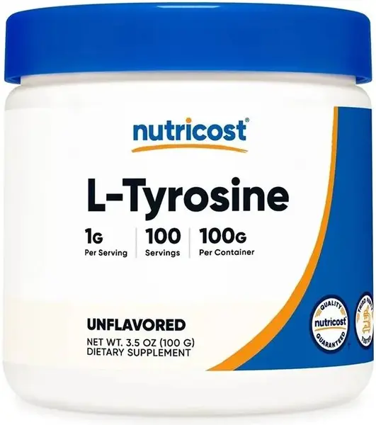 L-Tyrosine, 100 g, Nutricost