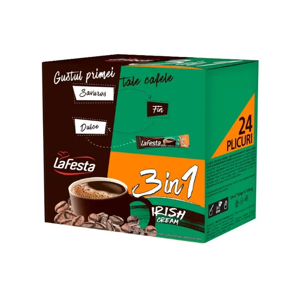 La Festa 3 in 1 Irish Cappuccino cutie 24 plic