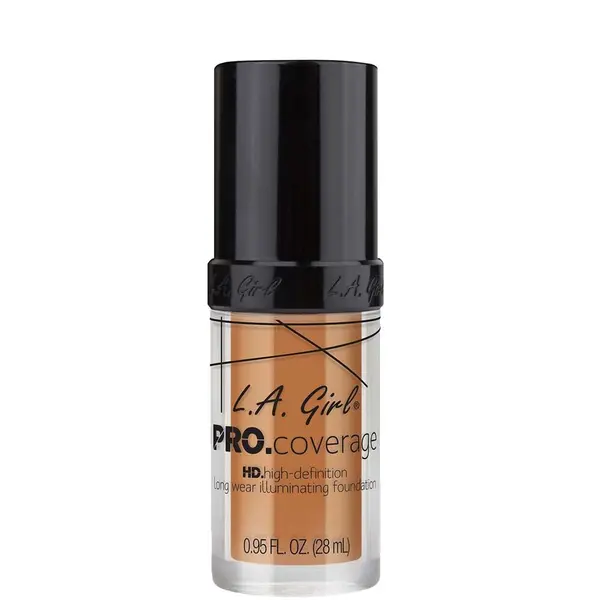 LA Girl Pro Coverage HD Long Wear Illuminating Foundation 28ml/0.95oz - 650 Sand